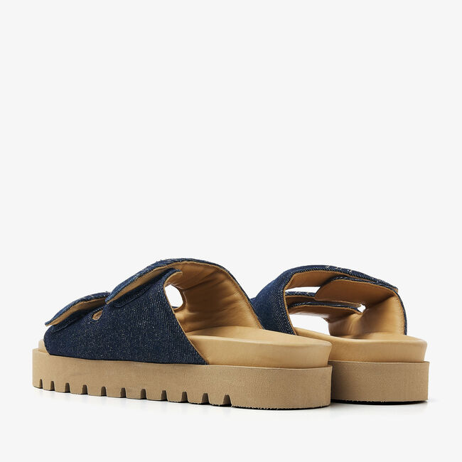 Blauwe VIA VAI Slippers RAE LIDIA - large