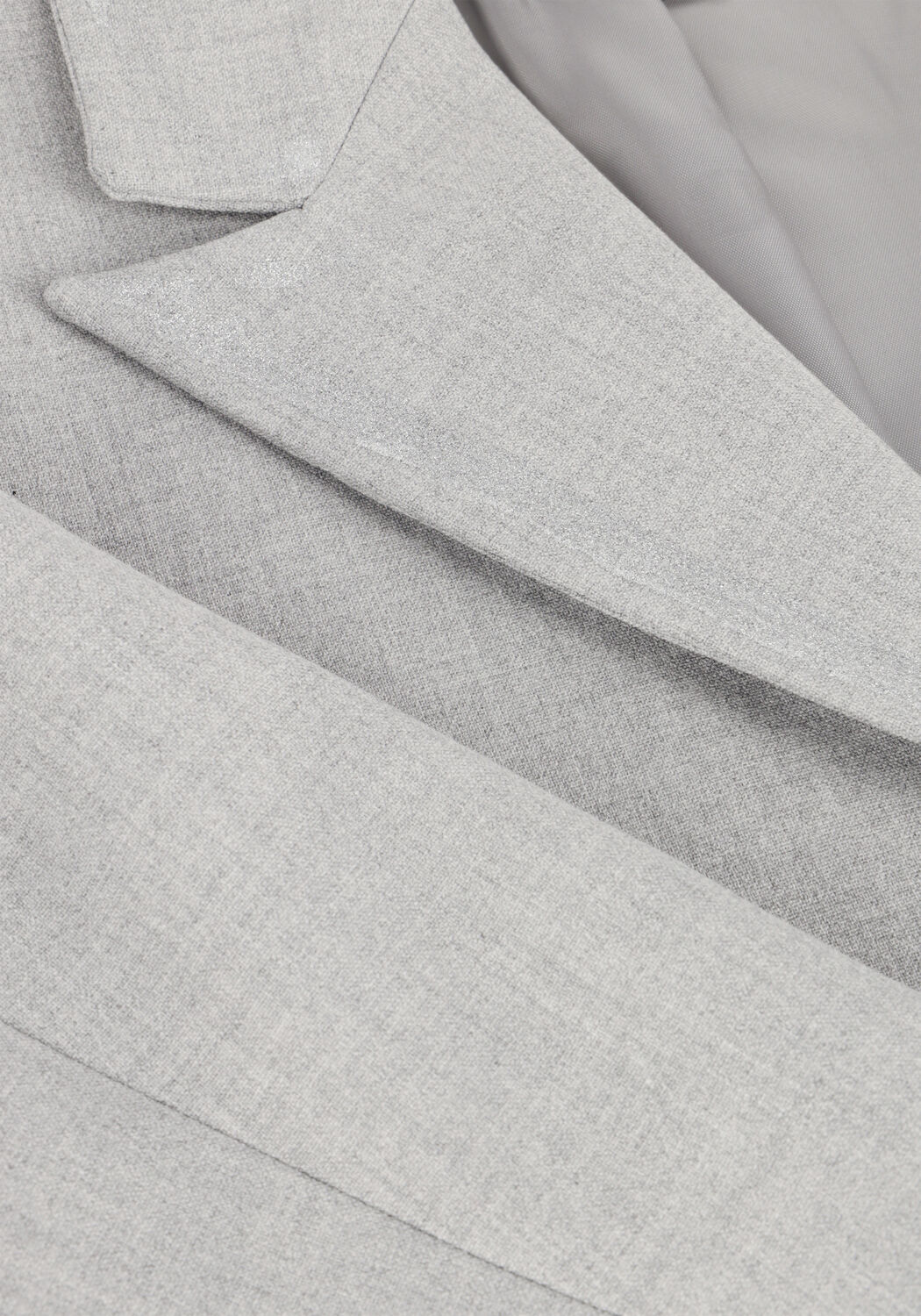 Lichtgrijze ALIX THE LABEL Blazer LADIES WOVEN FOIL STRIPE BLAZER - large