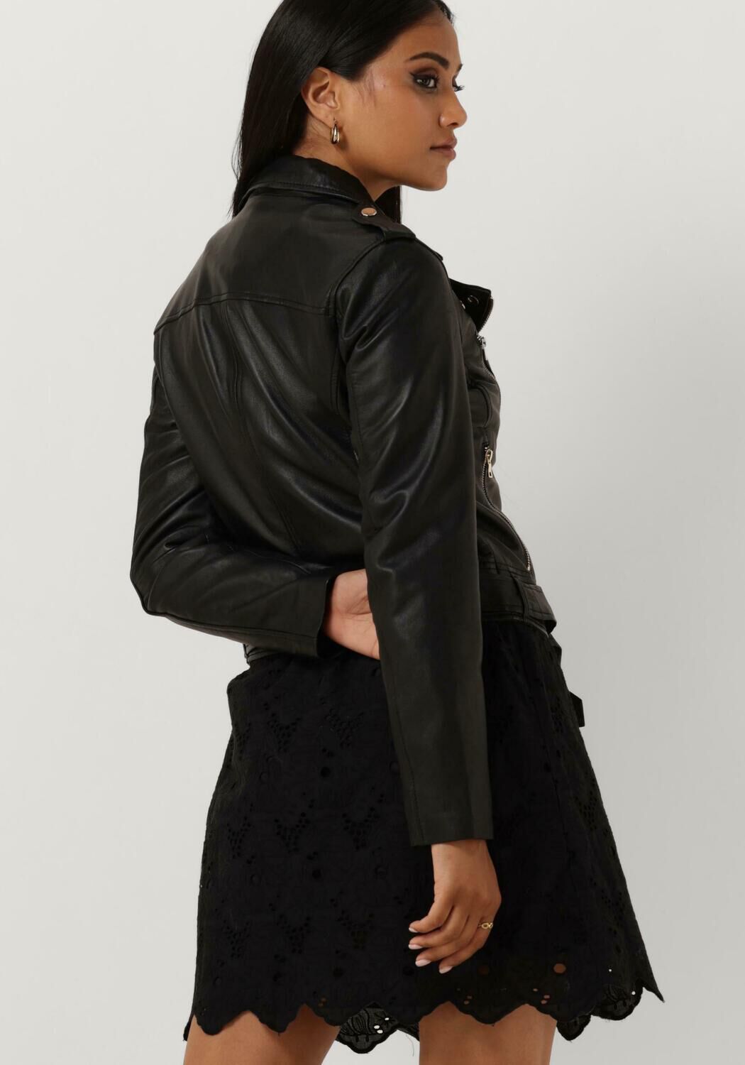 Ibana leren jurk store