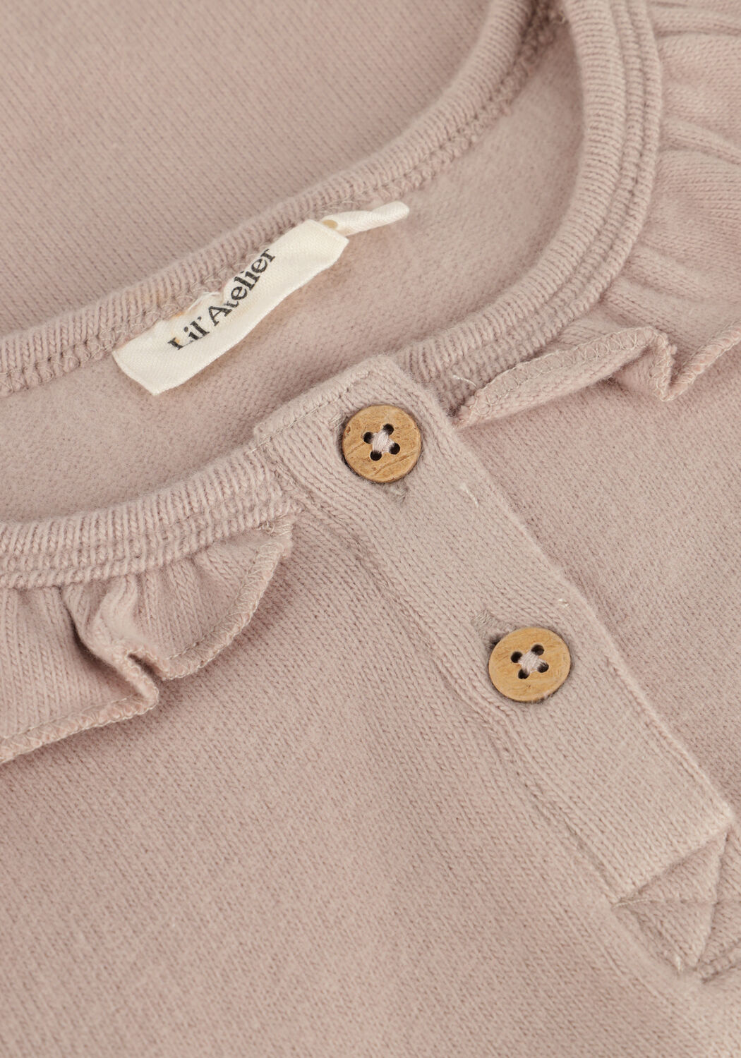 Lichtroze LIL' ATELIER Top NMFTHORO HOU LS SLIM TOP LIL - large