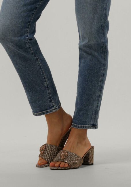 Beige KURT GEIGER LONDON Muiltjes KENSINGTON BLOCK MULE - large