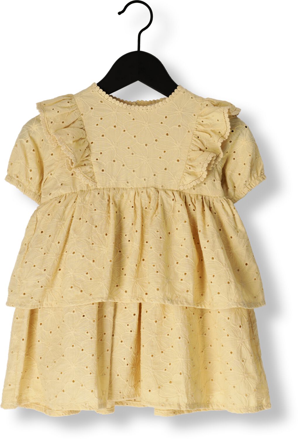 LIL' ATELIER Meisjes Jurken Nmffabioli Ss Loose Dress Lil Geel