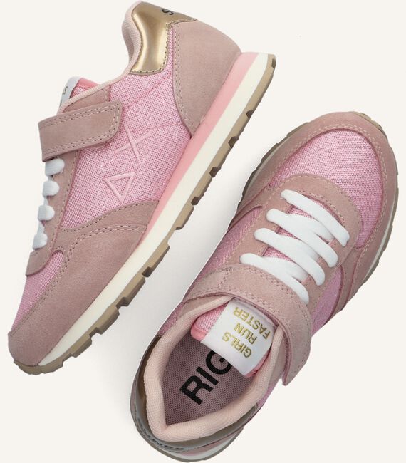 Roze SUN68 Lage sneakers GIRLS ALLY GLITTER Roze SUN68 Lage sneakers GIRLS ALLY GLITTER - large
