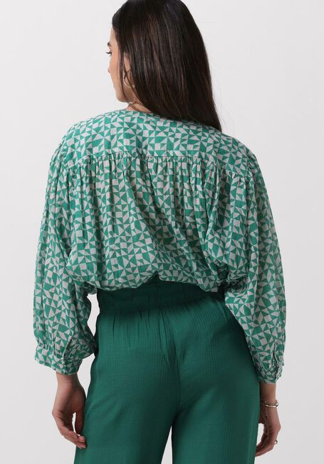 Groene BY-BAR Blouses LUCY GRAPHIC BLOUSE - large