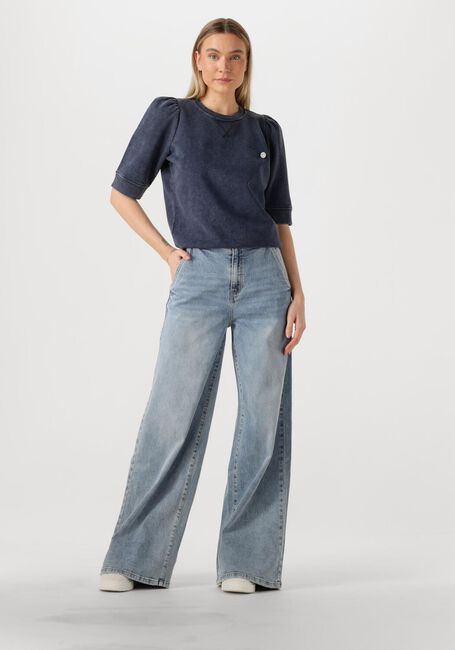 Blauwe JANICE Wide jeans DEXTER - large