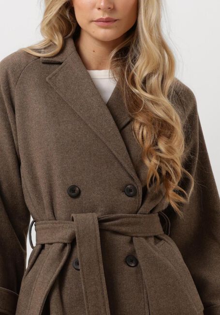 Bruine OBJECT Mantel OBJKEILY L/S COAT - large