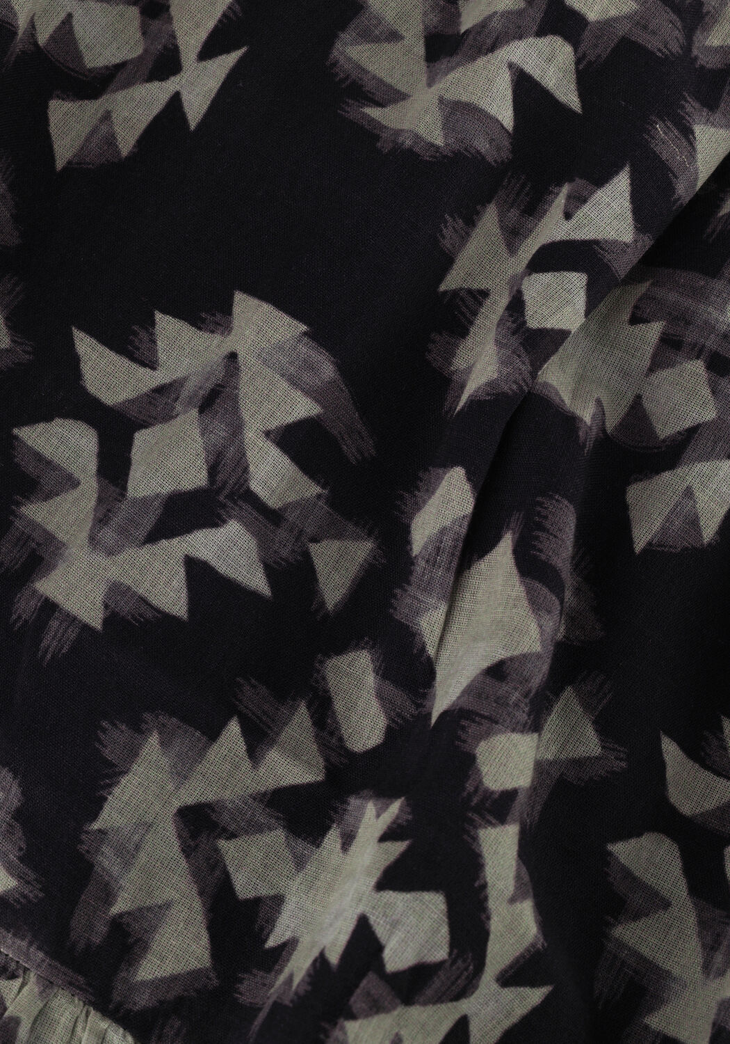 Grijze BY-BAR Minirok CHARLIE MADRAS SKIRT - large