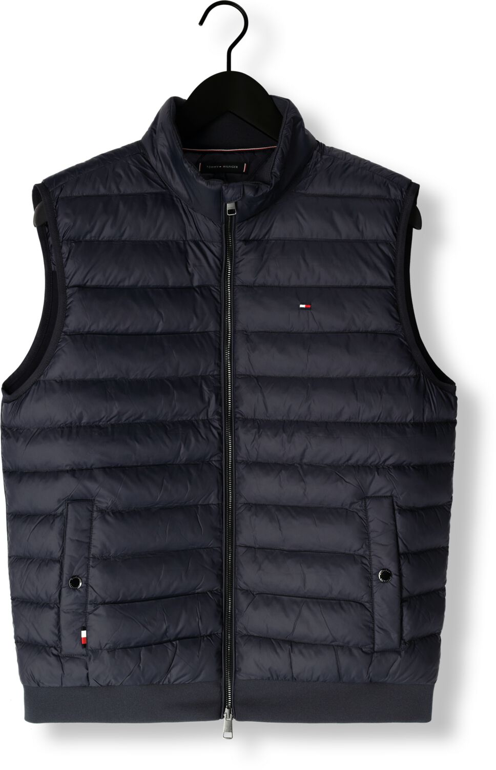 TOMMY HILFIGER Heren Jassen Mix Media Vest Blauw
