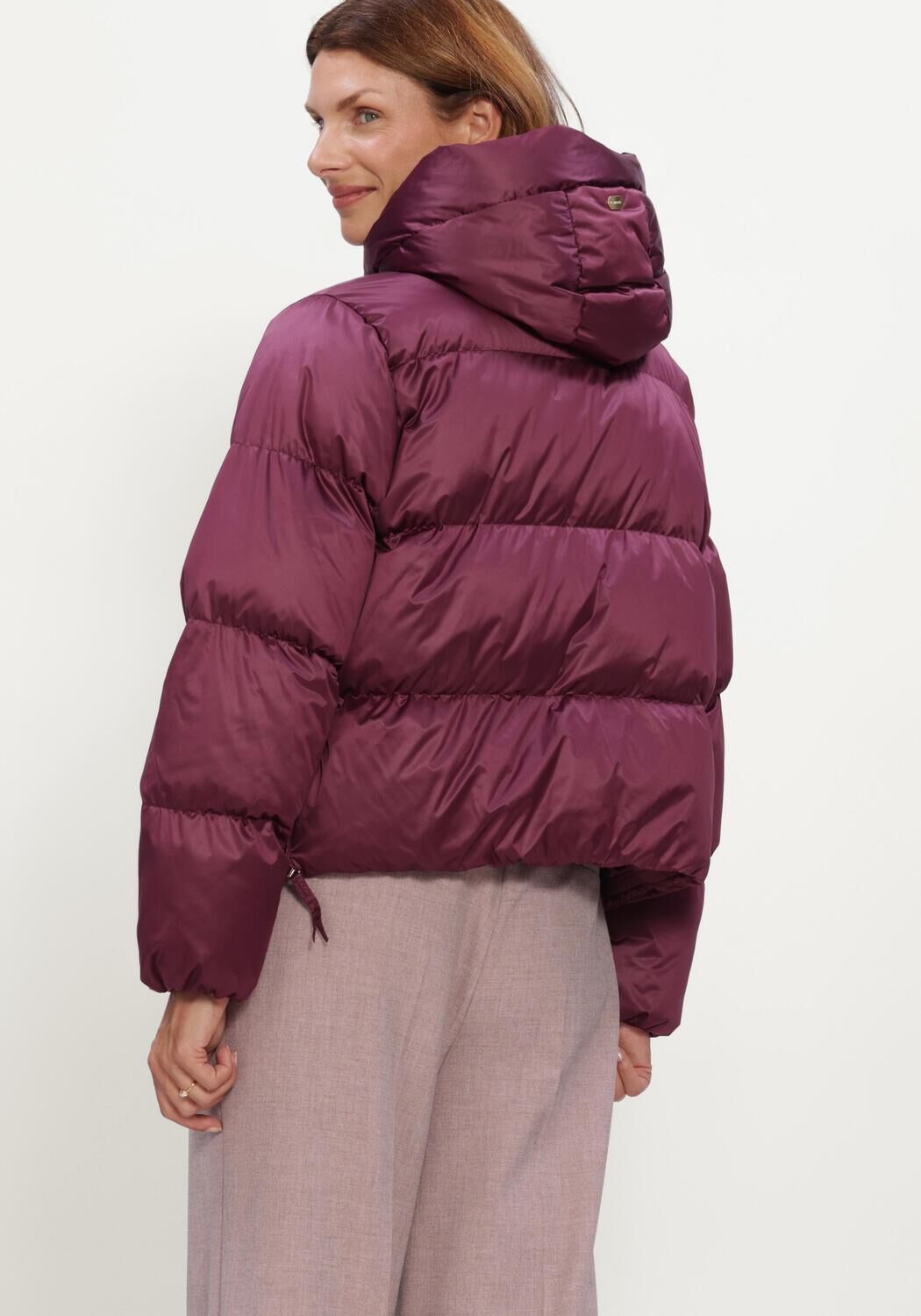 Bordeaux BEAUMONT Gewatteerde jas MARIAN JACKET - large