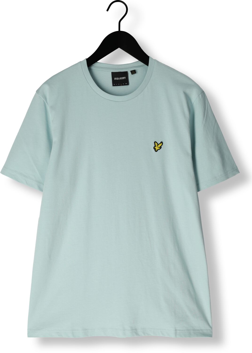 LYLE & SCOTT Heren Polo's & T-shirts Plain T-shirt Lichtblauw