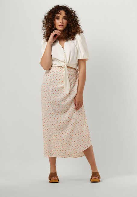 Creme ENVII Midirok ENMALLORCA SKIRT AOP 7014 - large