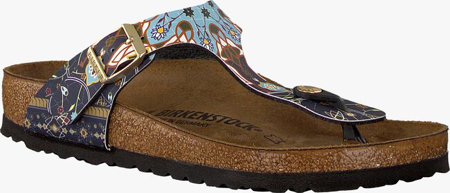 Blauwe BIRKENSTOCK GIZEH ANCIENT MOSAIC Slippers - large