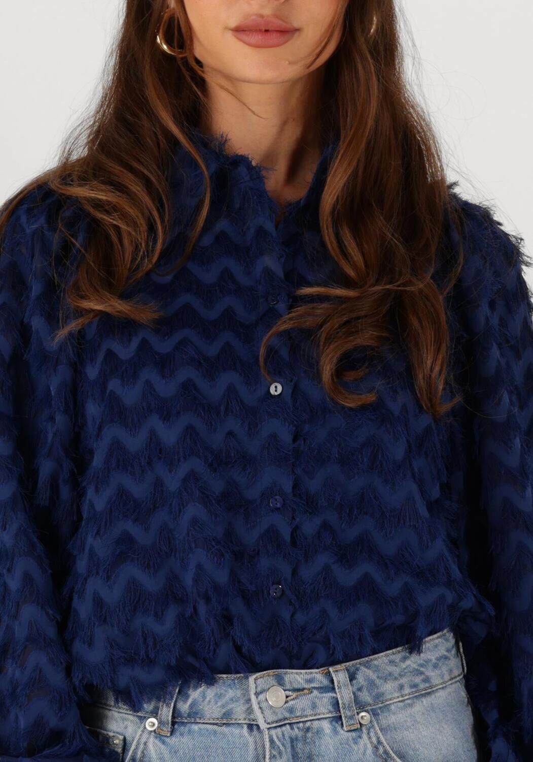 FREEBIRD Dames Blouses Kendall Donkerblauw