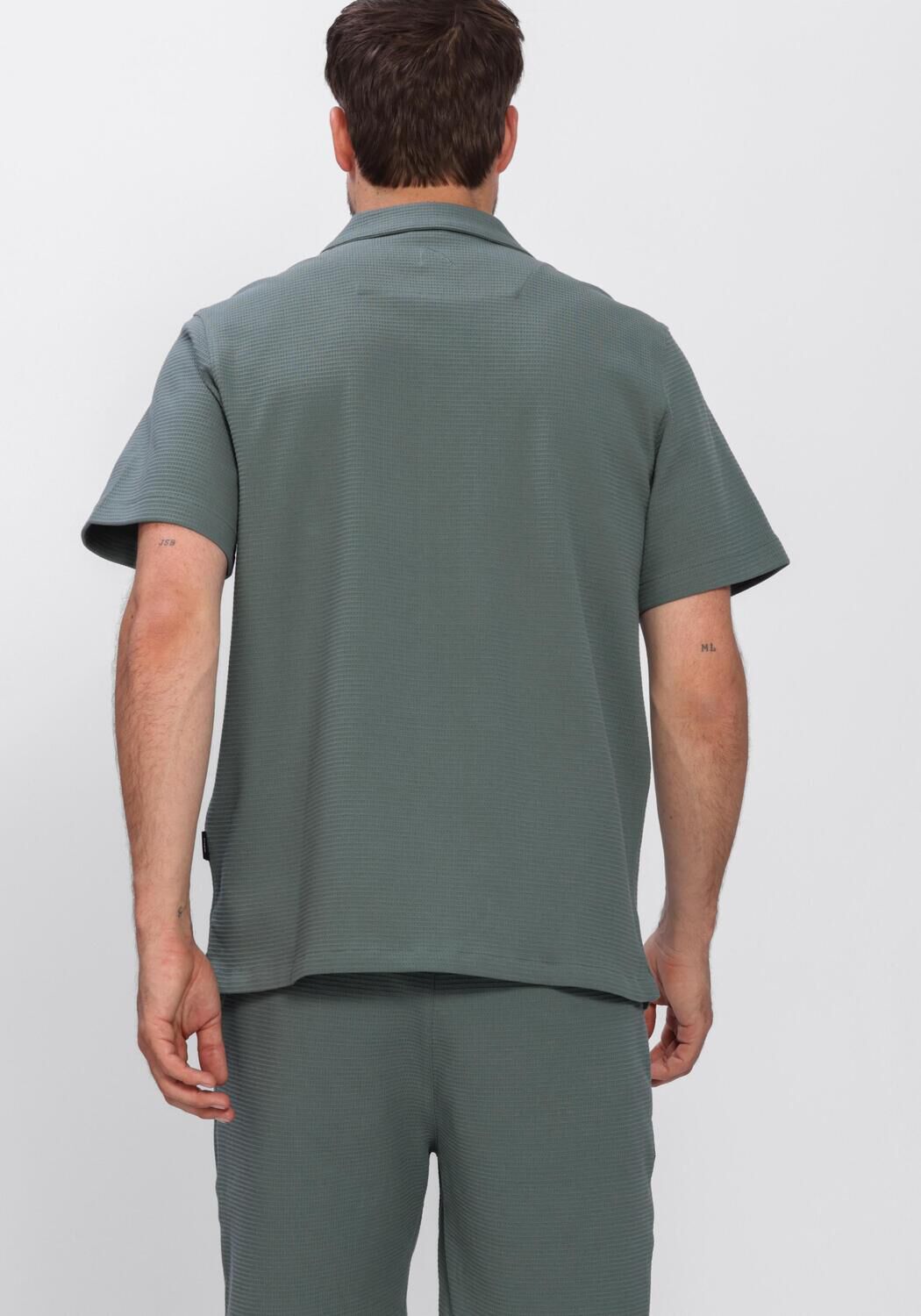 Olijf CHASIN Polo 62120012_DOBY STRUCTURE - large