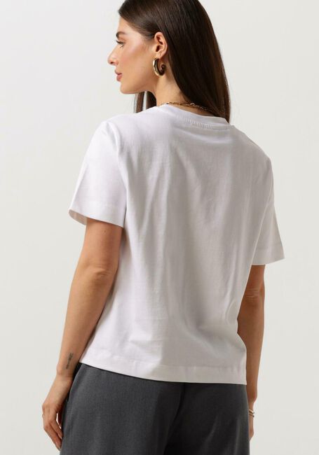 Witte SELECTED FEMME T-shirt SLFESSENTIAL SS BOXY TEE - large