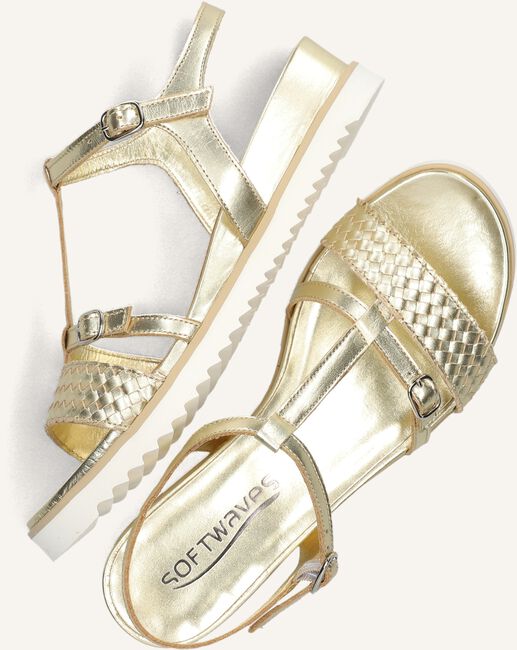 Gouden SOFTWAVES Sandalen 7.42.62 Gouden SOFTWAVES Sandalen 7.42.62 - large