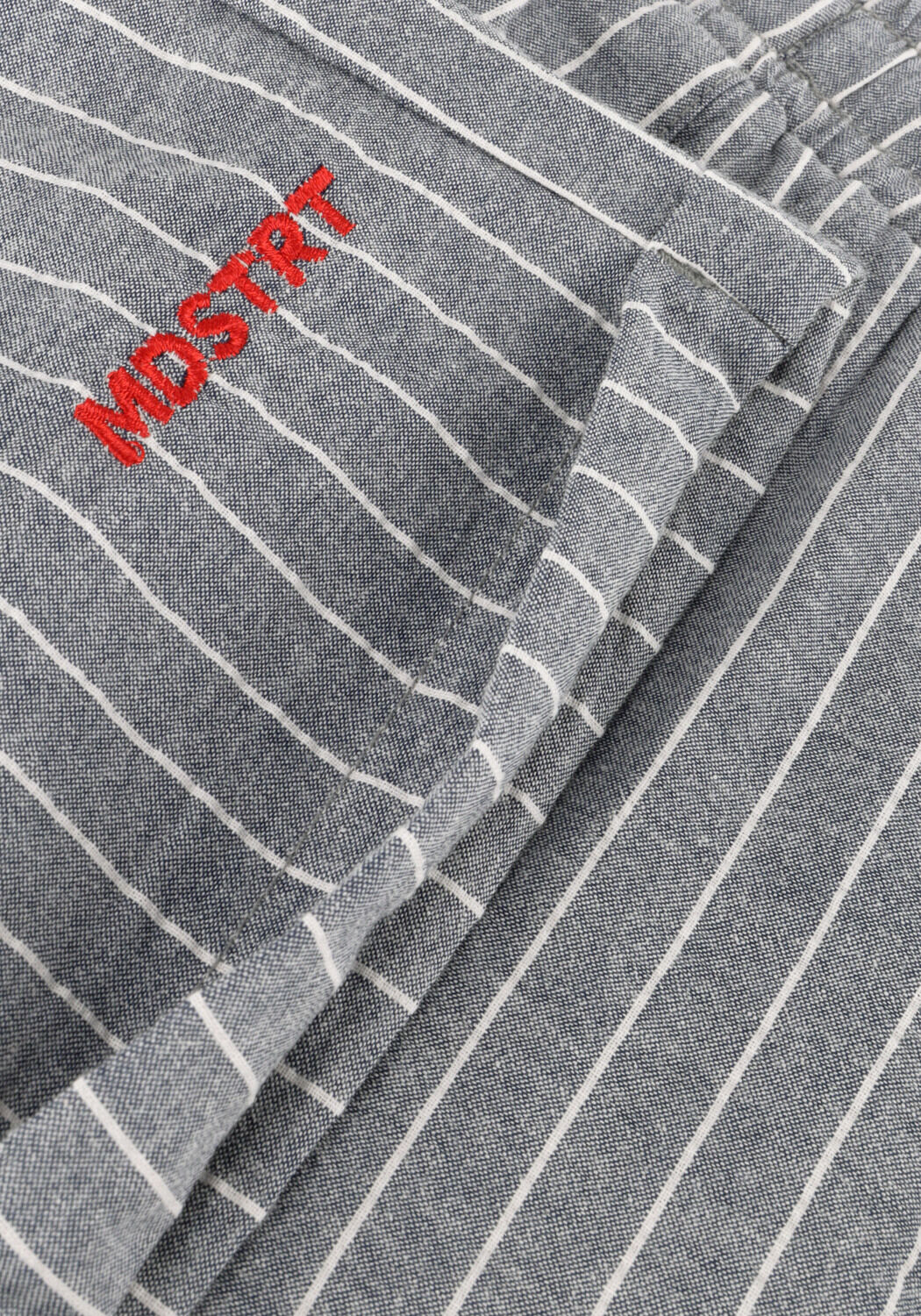 Blauwe MOODSTREET Korte broek BOYS SHORT STRIPED - large