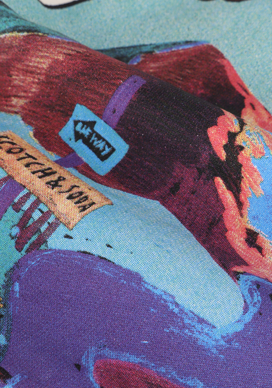 Witte SCOTCH & SODA Sweater REGULAR FIT LOGO ARTWORK HOODIE - large