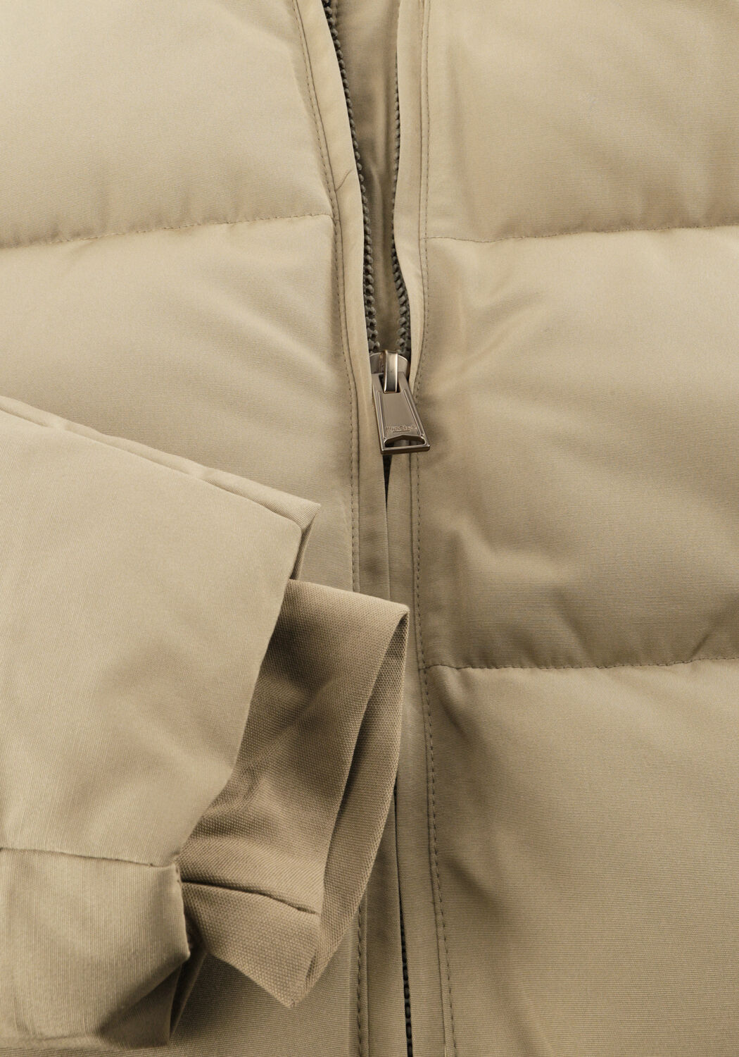 Zand WITHBLACK Gewatteerde jas WBLGLORIAN LONG PUFFER JACKET - large