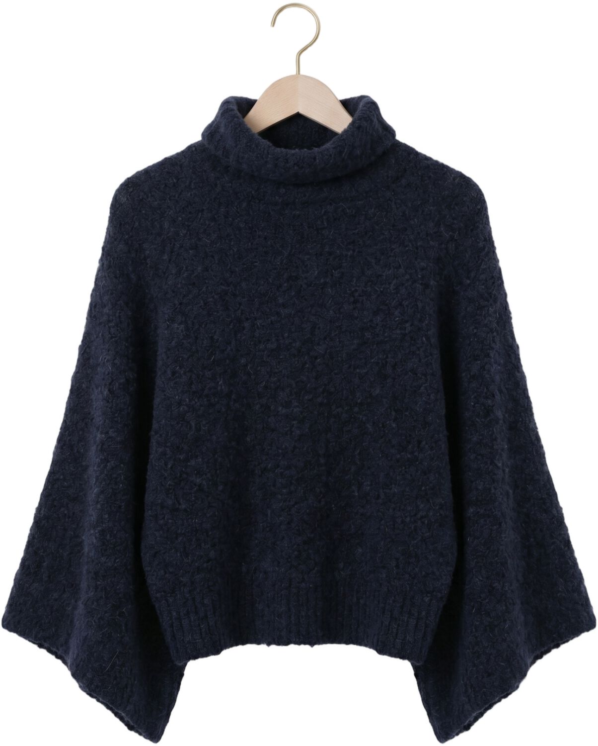 AIMEE THE LABEL Dames Truien & Vesten Namibiaw6 Knitted Sweater Donkerblauw