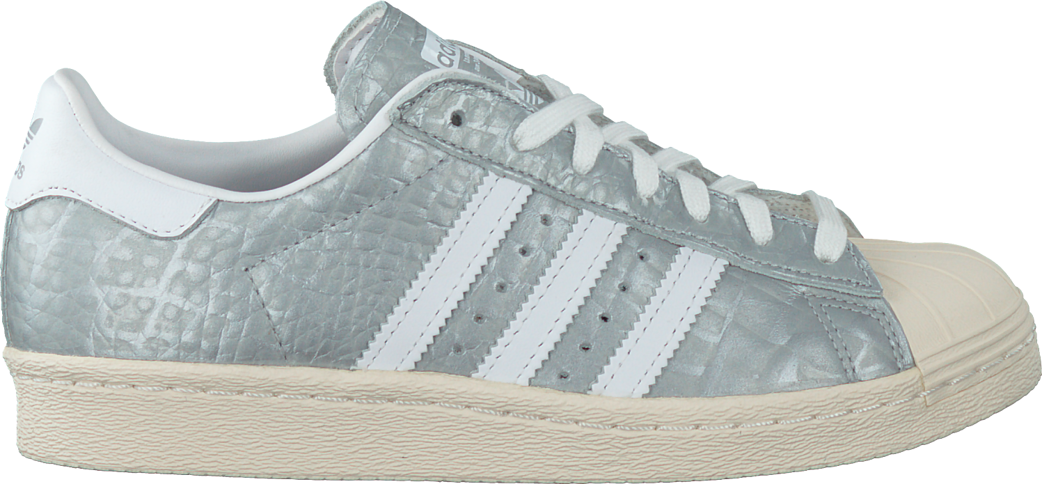 adidas superstar 80s dames grijs