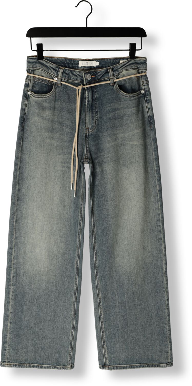 CIRCLE OF TRUST Dames Jeans Jona Wide Leg Blauw