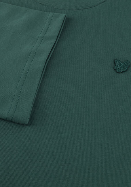 Donkergroene LYLE & SCOTT T-shirt HEAVY WEIGHT RELAXED T-SHIRT - large