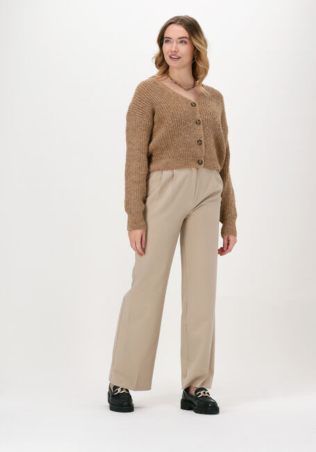 Beige ANOTHER LABEL Vest ADA CARDIGAN L/S - large