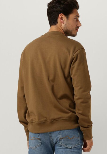 Olijf BOSS ORANGE Trui WEBASICCREW - large