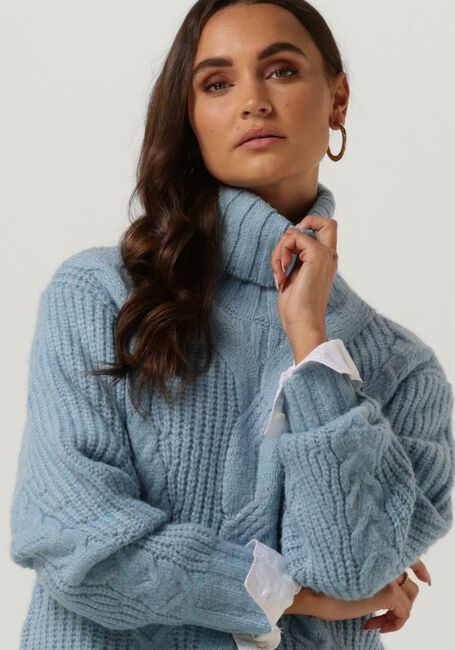 Lichtblauwe SILVIAN HEACH Coltrui SWEATER CEZAR - large