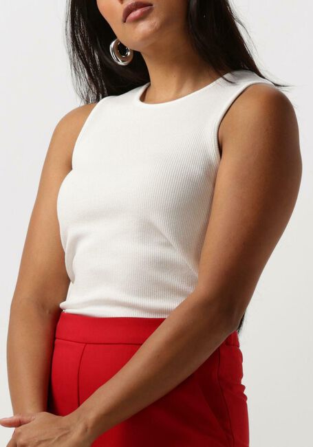 Witte ANOTHER LABEL Top ABELIA TOP S/L - large