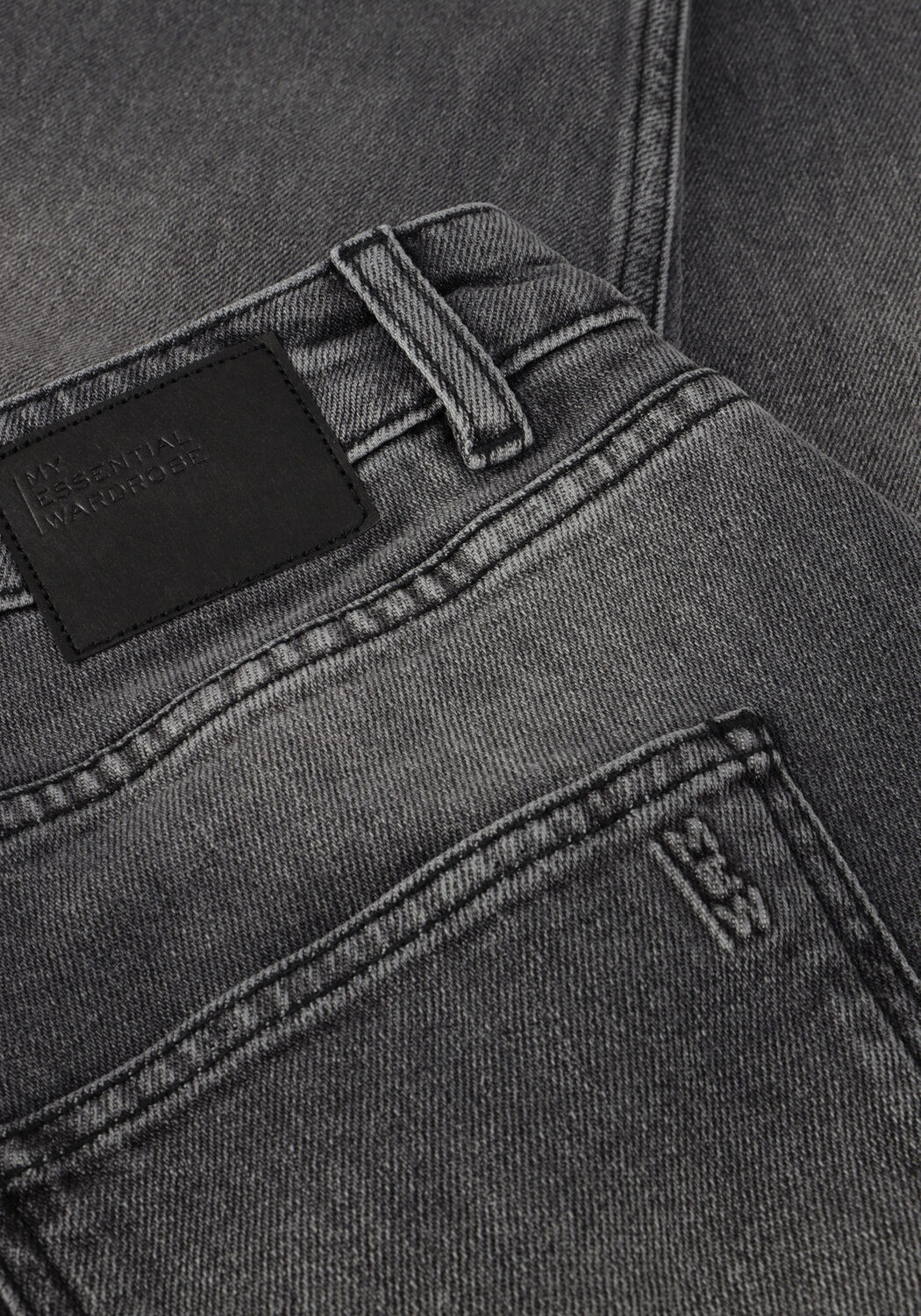 Grijze MY ESSENTIAL WARDROBE Barrel jeans BALOOMW 139 HIGH BARREL - large