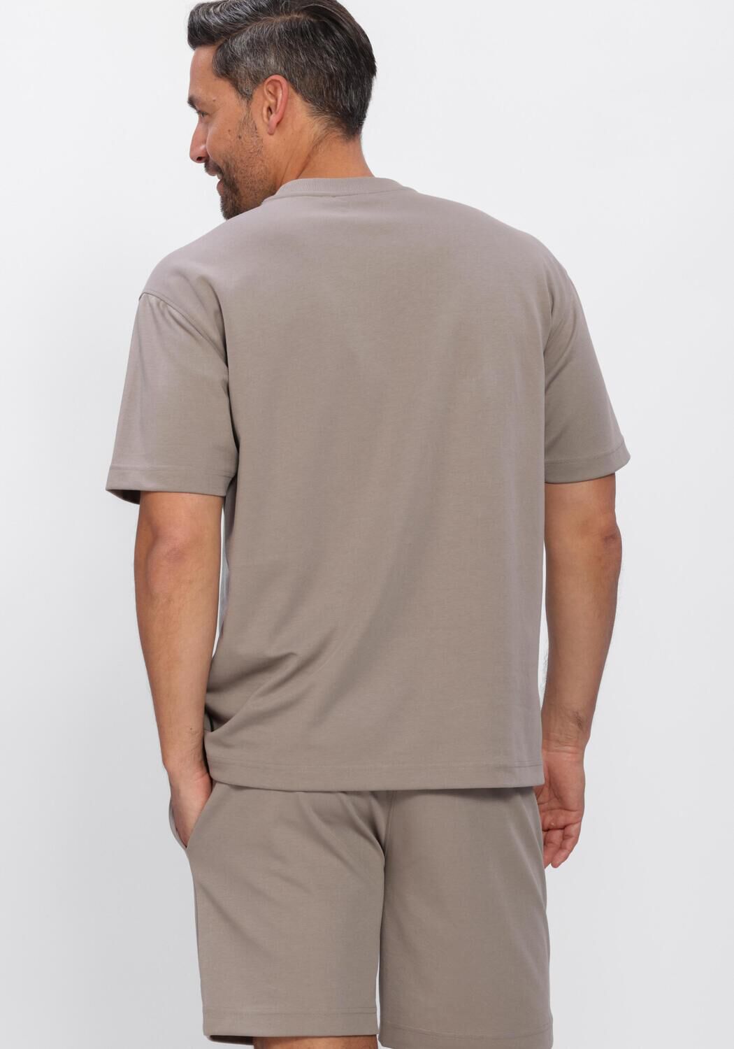 Taupe GENTI Polo T-SHIRT SS 1227 - large