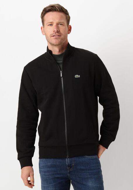 Zwarte LACOSTE Vest 1HS1 MENS SWEAT ZIP - large