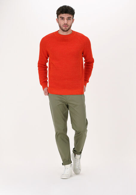 Olijf SELECTED HOMME Chino SLHSLIMTAPE-REPTON 172 FLEX PA - large