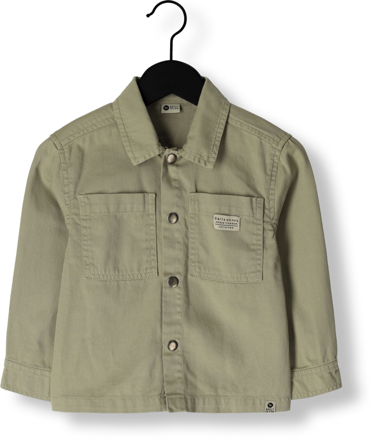 DAILY7 Jongens Jassen Twill Jacket Bruin