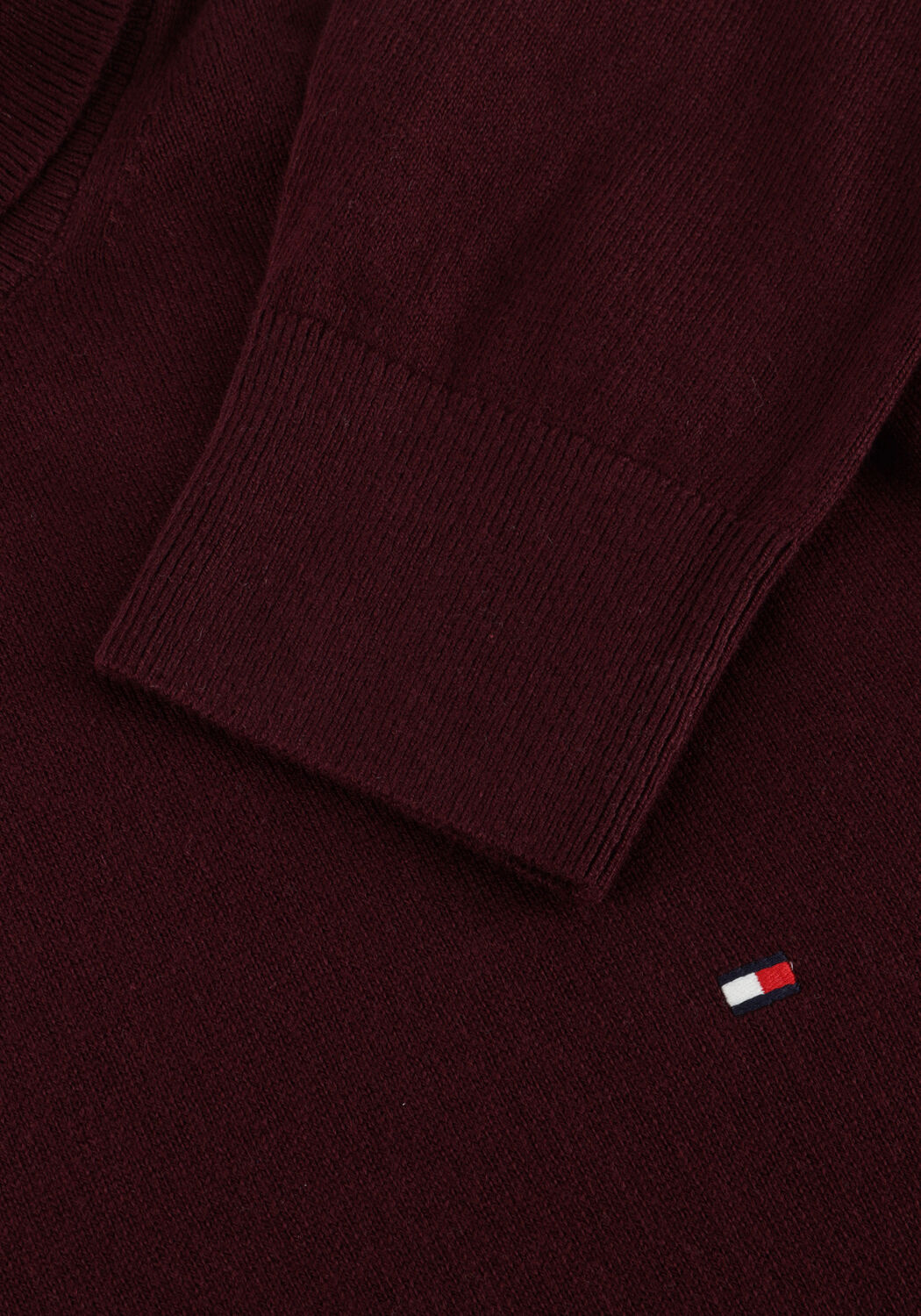 Bordeaux TOMMY HILFIGER Coltrui PIMA ORG CTN CASHMERE ROLL NECK - large
