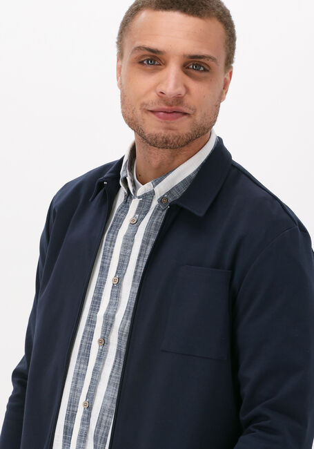 Donkerblauwe THE GOODPEOPLE Overshirt LORD - large