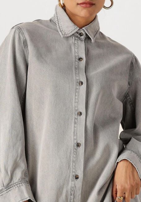 Grijze WITHBLACK Jurken WBLPENELOPE DENIM DRESS - large