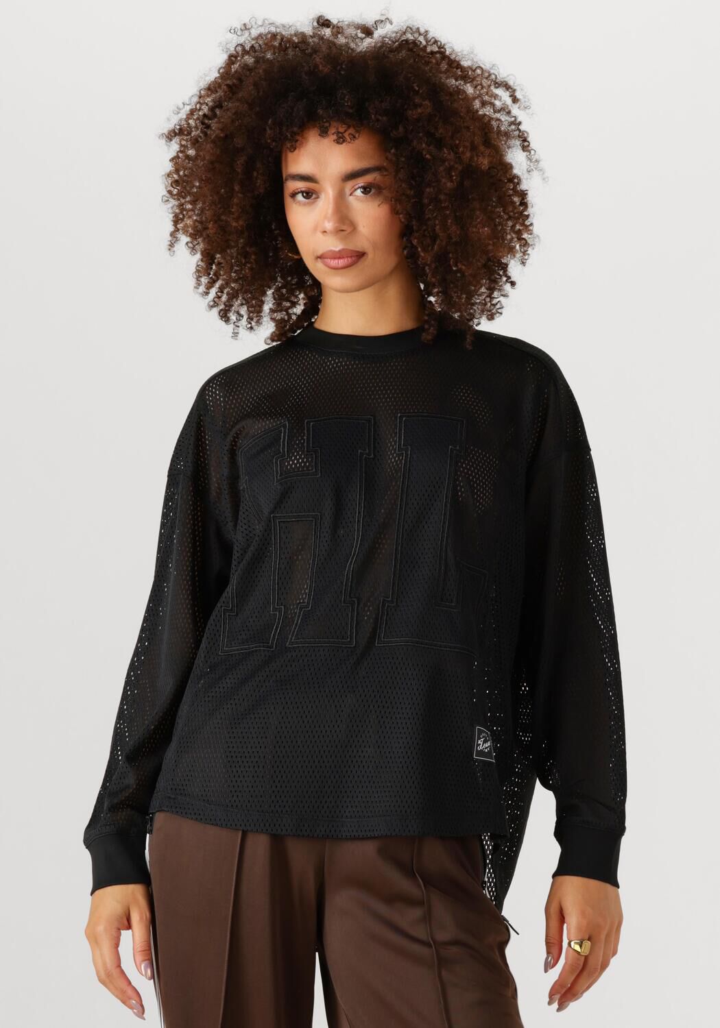 HAUTE L'AMITIÉ Dames Tops & T-shirts Drift Ls Sports Blouse Zwart