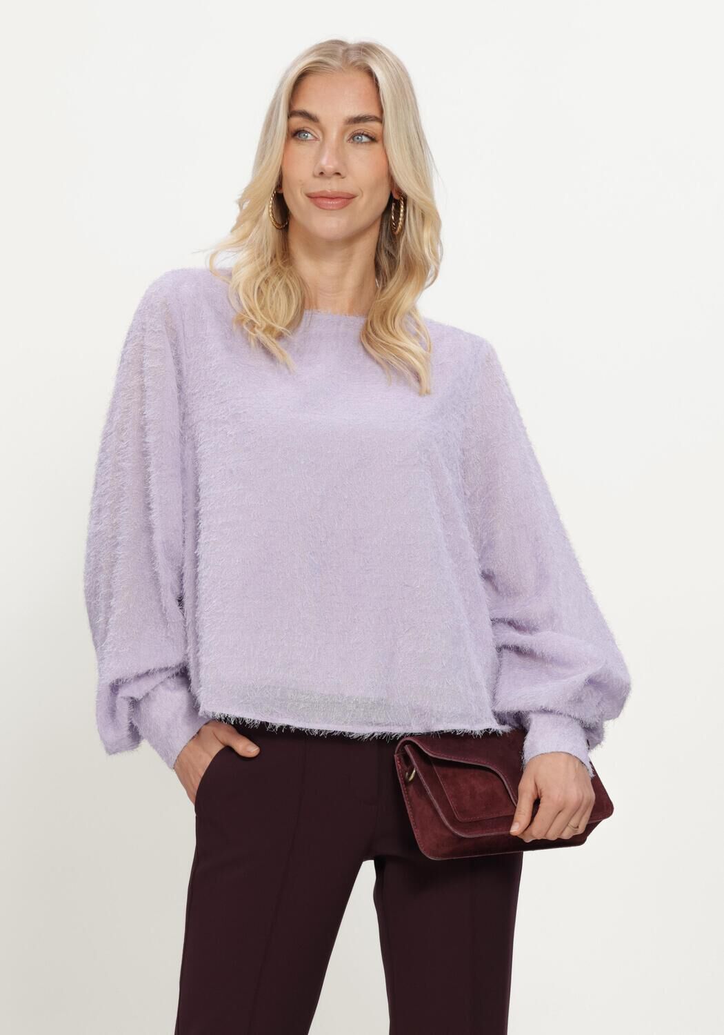 COPENHAGEN MUSE Dames Blouses Cmadina-blouse Lila