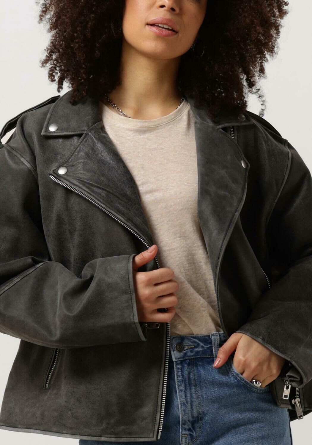 MODSTRÖM Modström Dames Jassen Hullamd Jacket Grijs