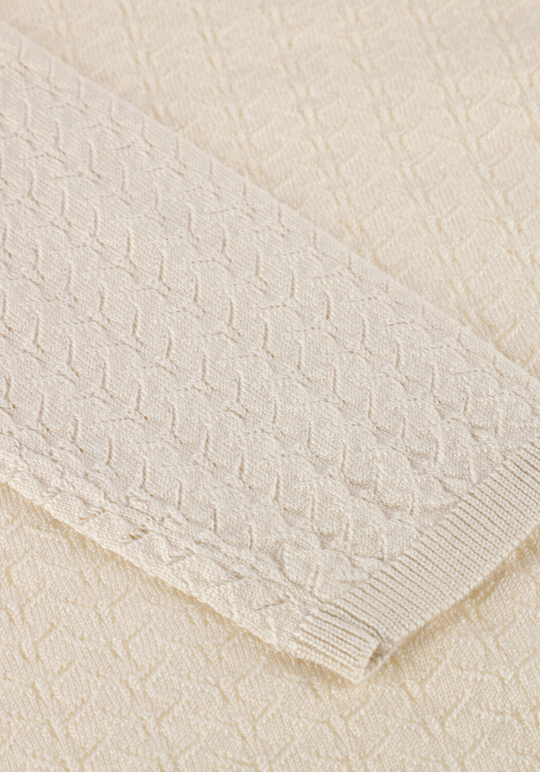 Creme SELECTED WOMEN Trui SLFNAJA TIGHT LS KNIT O-NECK - large