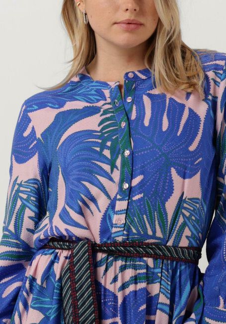 Blauwe LOLLYS LAUNDRY Maxi jurk NEE DRESS - large