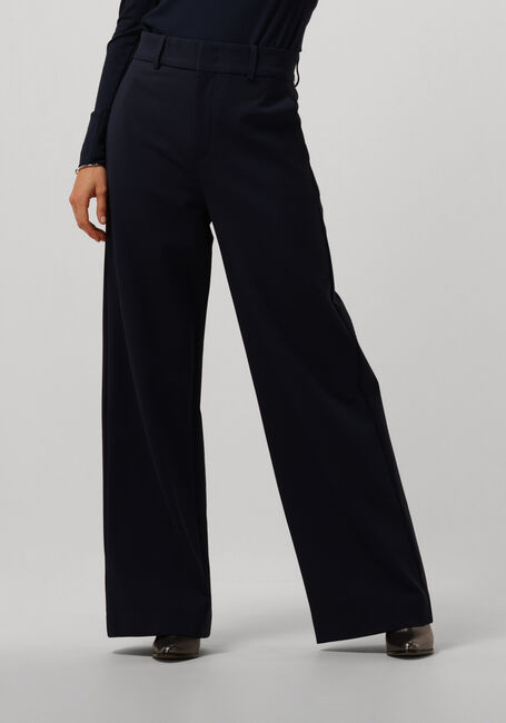 Donkerblauwe VANILIA Pantalon TAILORED TWIL - large