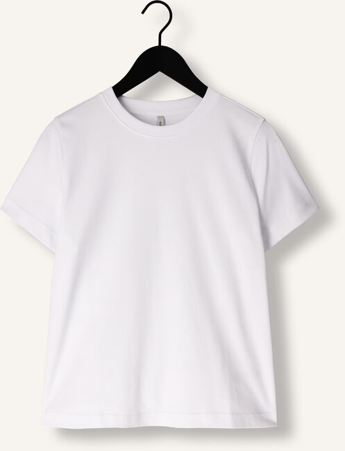 Witte SUMMUM T-shirt SHORT SLEEVE TOP CLASSIC COTTON TEE Witte SUMMUM T-shirt SHORT SLEEVE TOP CLASSIC COTTON TEE - large