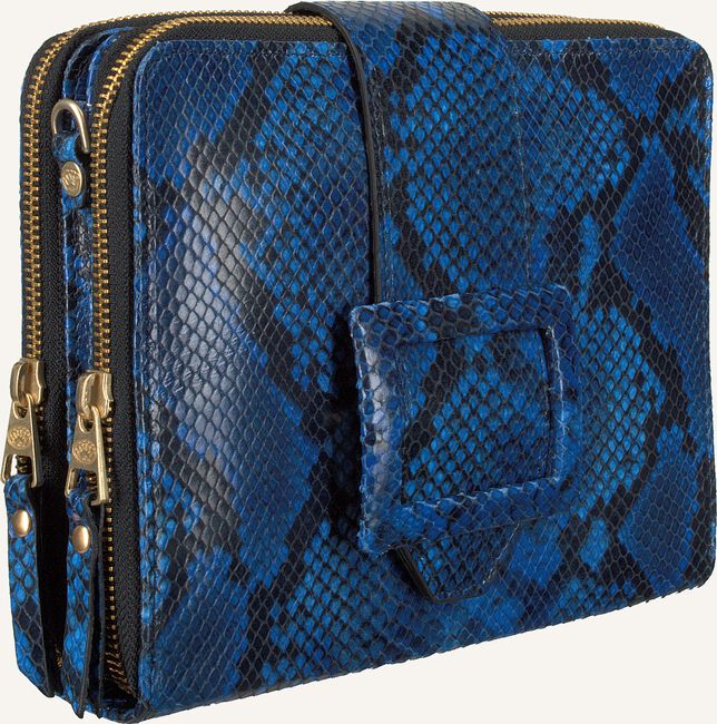 Blauwe FRED DE LA BRETONIERE Schoudertas 262010039 Blauwe FRED DE LA BRETONIERE Schoudertas 262010039 - large