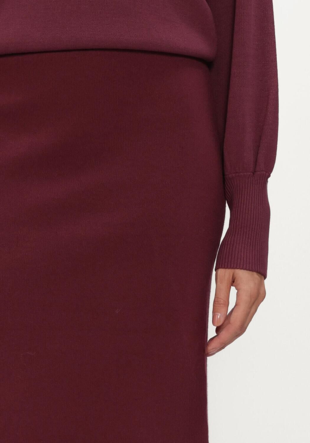 Bordeaux OBJECT Midirok OBJREYNARD HW KNIT SKIRT - large