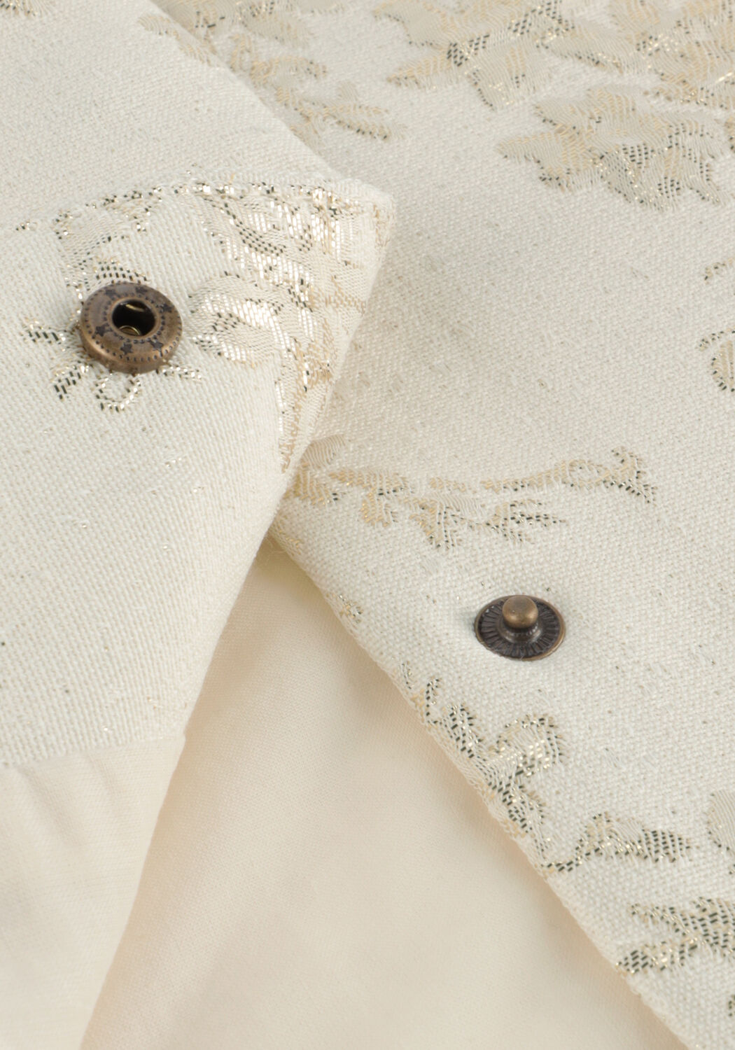 Creme LIKE FLO Blouses COZIE FLO JACQUARD BLOUSE - large