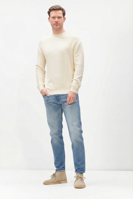 Beige ANERKJENDT Trui AKEBBE COTTON/SILK KNIT - large